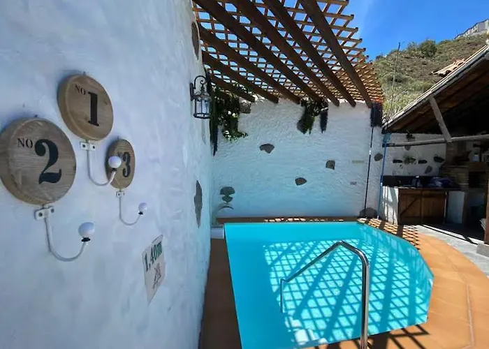 Сasa de vacaciones El Palmito, Privater Pool *